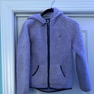 Nautica Lavender Sherpa Jacket